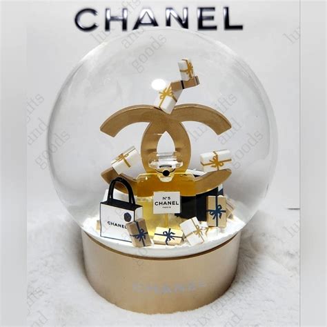 snow globe chanel|chanel snow globe.